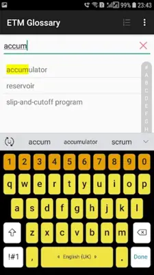 ETM Oilfield Glossary android App screenshot 2
