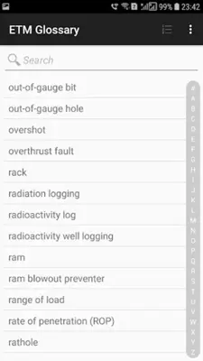 ETM Oilfield Glossary android App screenshot 3